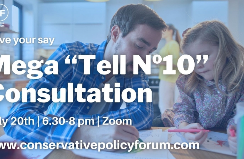 Conservative Policy Forum "Tell No.10"