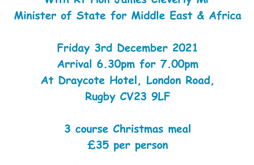 Rugby Christmas Dinner
