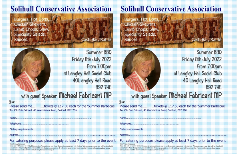 Coventry Conservatives - BBQ