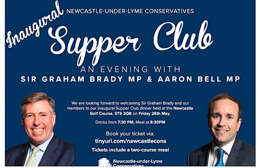 Evening with Graham Brady MP and Aaron Bell MP